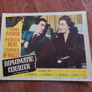 Diplomatic Courier - General Lobby Cards