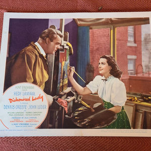 Dishonored Lady - General Lobby Cards