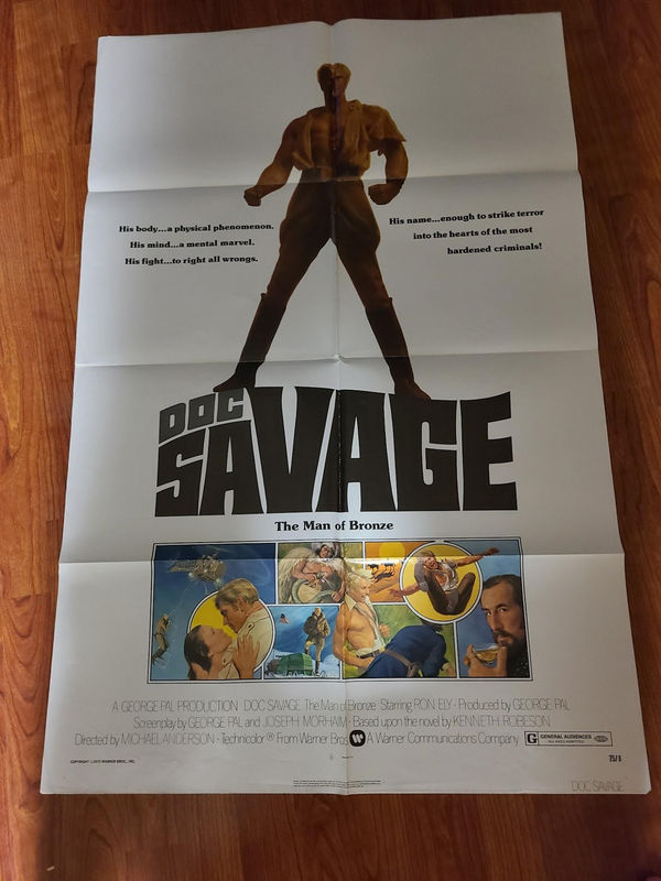 Doc Savage: The Man Of Bronze - 1 Sheets/US