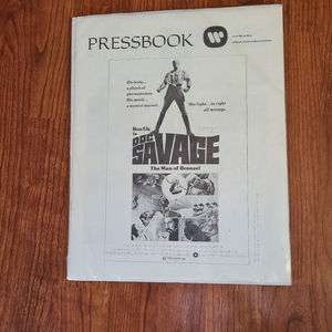 Doc Savage: The Man Of Bronze - Press Books