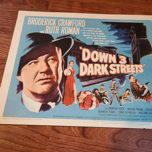 Down Three Dark Streets - Title Cards