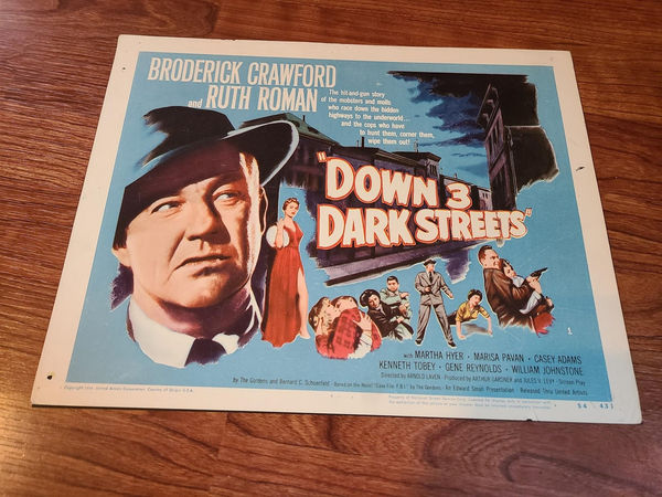 Down Three Dark Streets - Title Cards