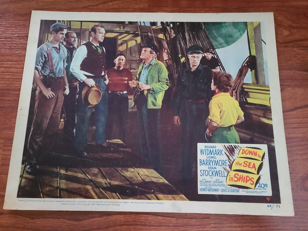 Down To The Sea In The Ship - General Lobby Cards