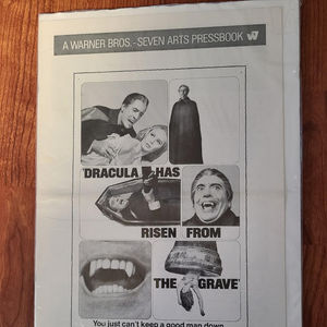 Dracula Has Risen From His Grave - Press Books