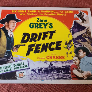 Drift Fence - Western Lobby Cards