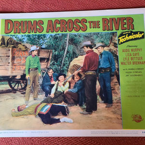 Drums Across The River - Western Lobby Cards