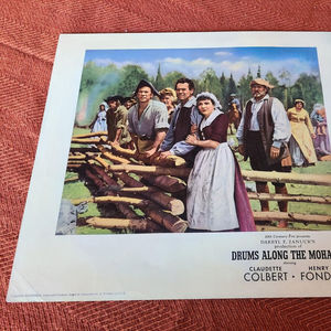 Drums Along The Mohawk - Western Lobby Cards