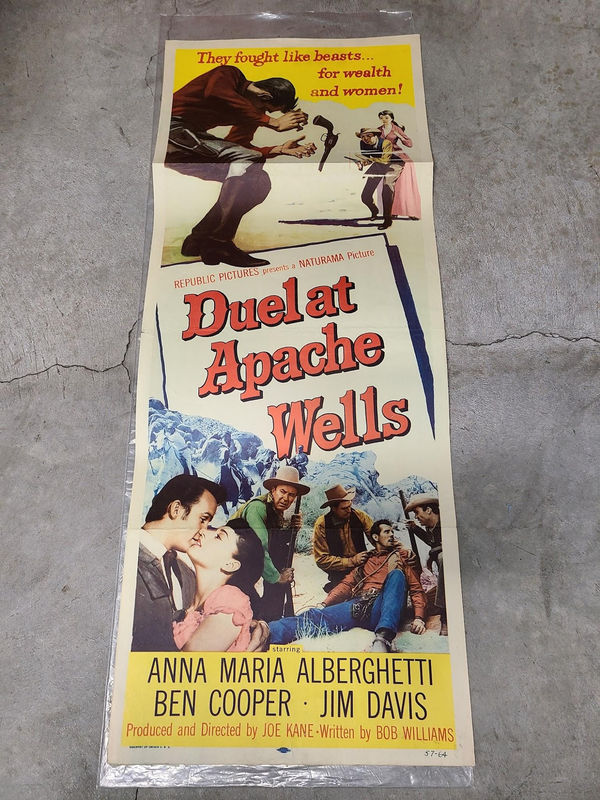 Duel At Apache Wells - Inserts