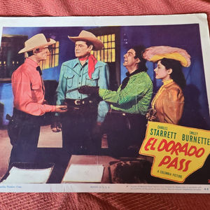 El Dorado Pass - Western Lobby Cards