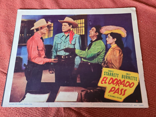 El Dorado Pass - Western Lobby Cards