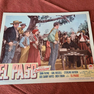 El Paso - Western Lobby Cards