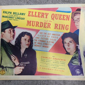 Ellery Queen vs. Murder Ring - Title Cards