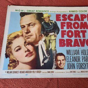 Escape From Fort Bravo - Western Lobby Cards