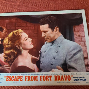 Escape From Fort Bravo - Western Lobby Cards