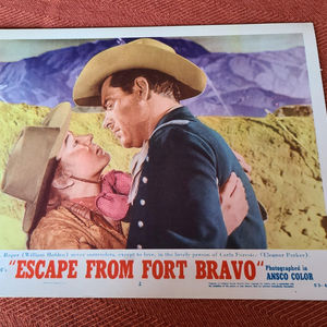 Escape From Fort Bravo - Western Lobby Cards