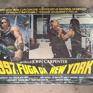 Escape From  New York - Fotobusta