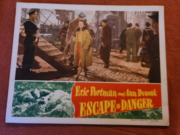 Escape To Danger - General Lobby Cards