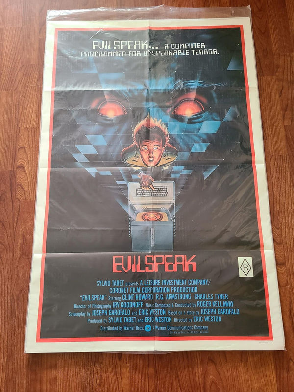 Evilspeak - 1 Sheets/US