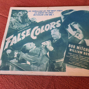 False Colors - Western Lobby Cards