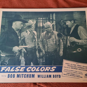 False Colors - Western Lobby Cards