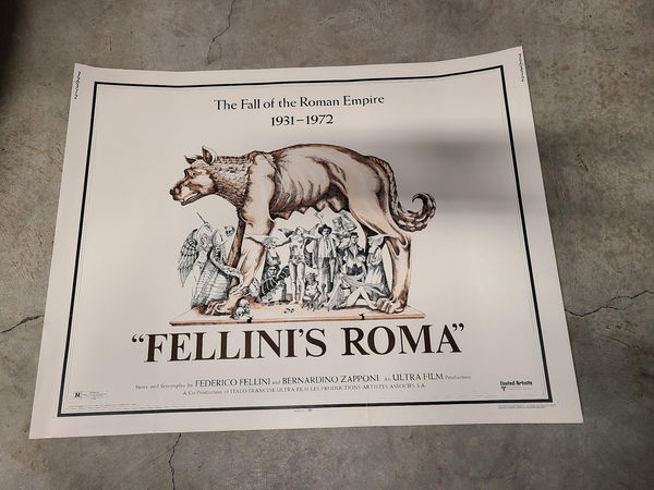 Fellini's Roma - Half Sheets