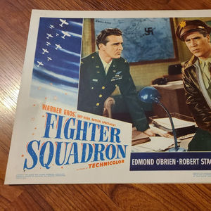 Fighter Squadron - Military/Aviation Lobby Cards