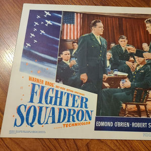 Fighter Squadron - Military/Aviation Lobby Cards