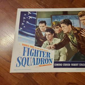 Fighter Squadron - Military/Aviation Lobby Cards