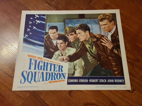 Fighter Squadron - Military/Aviation Lobby Cards