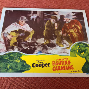 Fighting Caravans - Western Lobby Cards