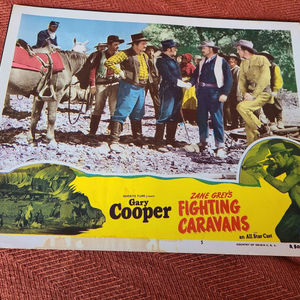 Fighting Caravans - Western Lobby Cards