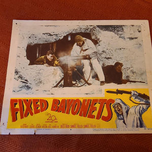 Fixed Bayonets - Military/Aviation Lobby Cards