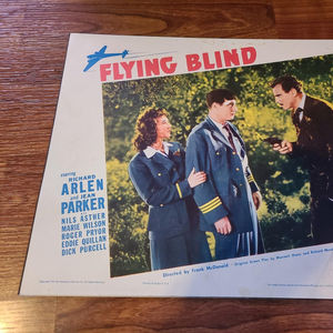 Flying Blind - Military/Aviation Lobby Cards