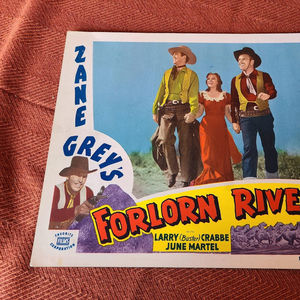 Forlorn River - Western Lobby Cards