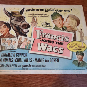 Francis Joins The Wacs - Title Cards