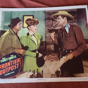 Frontier Outpost - Western Lobby Cards