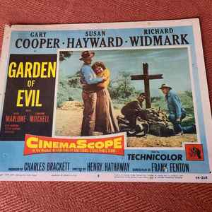 Garden Of Evil - Western Lobby Cards