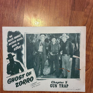 Ghost Of Zorro - Serial Lobby Cards