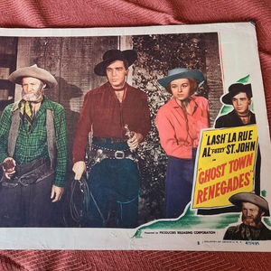 Ghost Town Renegades - Western Lobby Cards