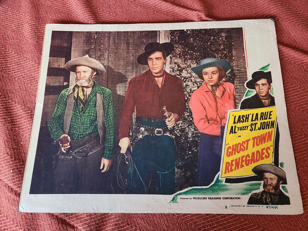 Ghost Town Renegades - Western Lobby Cards