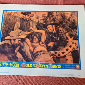 Gold Of The Seven Saints - Western Lobby Cards