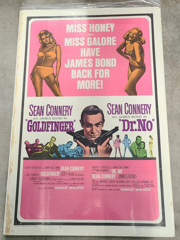 Goldfinger/ Dr. No - 1 Sheets/US