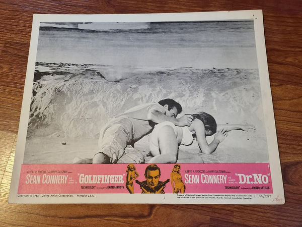 Goldfinger/Dr.No  Doublebill - General Lobby Cards