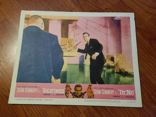 Goldfinger/Dr.No  Doublebill - General Lobby Cards