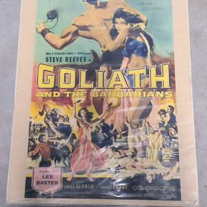 Goliath & The Barbarians - UK/US 30x40