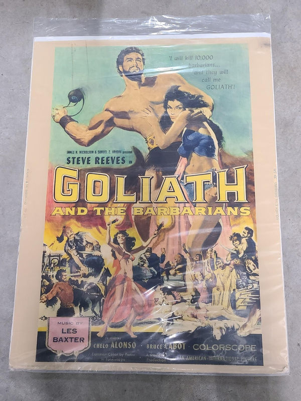 Goliath & The Barbarians - UK/US 30x40