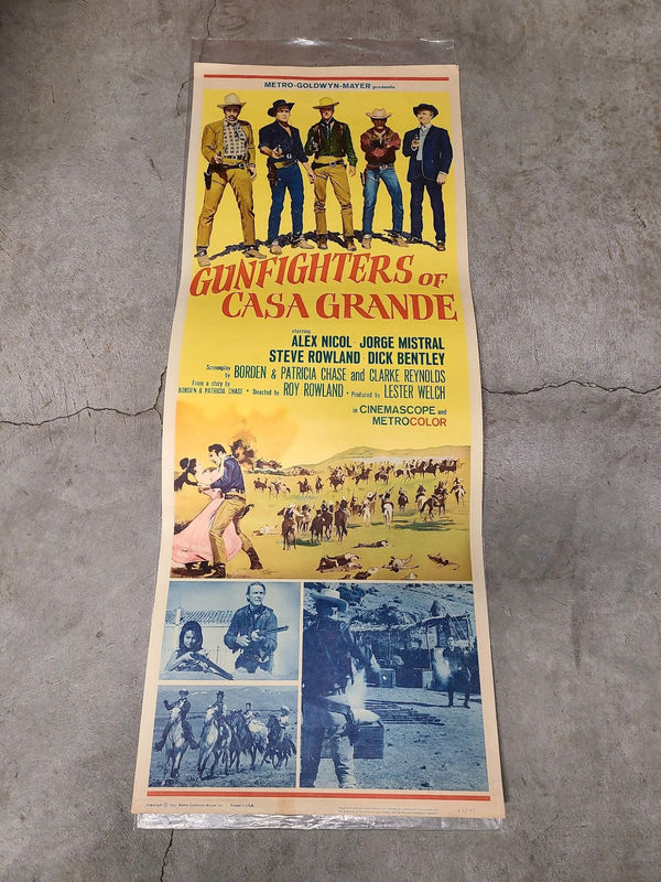 Gunfighters Of Casa Grande - Inserts