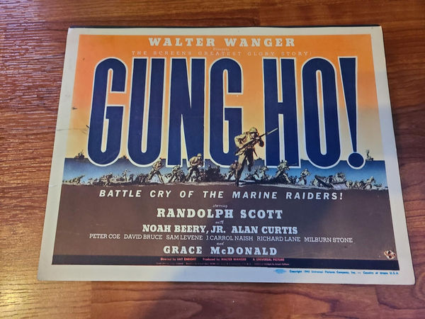 Gung Ho - Military/Aviation Lobby Cards