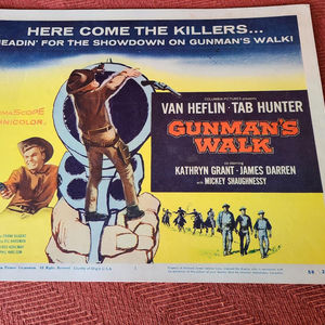 Gunman's Walk - Western Lobby Cards