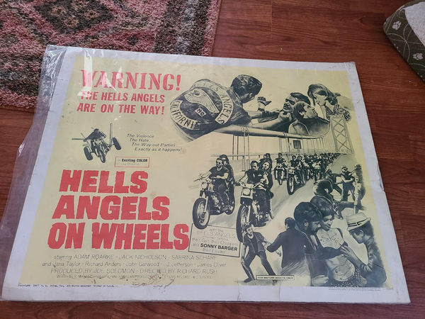 Hell Angels On Wheels - Half Sheets